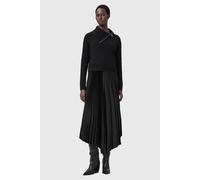 AllSaints Jax Roll Neck Dress Black Größe: XS | Maxikleider Outlet | Damen | Schwarz