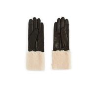 AllSaints Sasha Shearling Glov Black/ecru White Größe: XS | Schals Outlet | Damen | Weiß