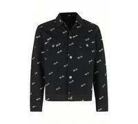 AllSaints Senta Jacket Black/white Größe: S | Jeansjacken Outlet | Herren | Schwarz