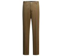 Allthemen Herren Anzughose Baumwolle Lang Chinohose Regular Fit Casual Businesshose Gerader Schnitt Khaki XL
