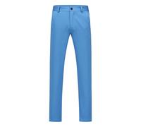 Allthemen Herren Anzughose Stretch Hose Straight Fit Golfhose Business Freizeithose Lang Elegant Hellblau 3XL