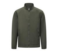 Allthemen Herren Jacke Stekragen Übergangsjacke mit Reißverschluss Bomberjacke Leicht Fliegerjacke Herbst Blousonjacke Freizeit Grün M