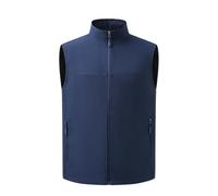 Allthemen Herren Weste Sommer Leicht Arbeitsweste Ärmellos Outdoor Freizeit | Sommerweste, mit Stehkragen, Vest Softshell, Gliet, Regular Fit, Einfarbig, Herrenweste Übergang