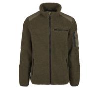 Allwetterjacke BRANDIT "Brandit Brandit Men Ramble Teddyfleece Jacket", Damen, Gr. 3XL, olive, 100% Polyester, unifarben, normal, amerikanischer Ausschnitt, Jacken Allwetterjacke (16669925-XXXL)