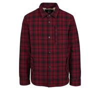 Red / Black Brandit Classic Sherpa Full Zip Fleece Rot L Mann