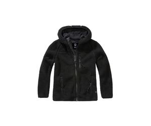 Allwetterjacke BRANDIT "Brandit Damen Ladies Teddyfleecejacket", Damen, Gr. L, schwarz, 100% Polyester, mehrfarbig, normal, ohne Ausschnitt, Jacken (23941855-L) schwarz