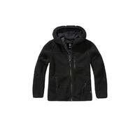 Allwetterjacke BRANDIT "Brandit Damen Ladies Teddyfleecejacket", Damen, Gr. S, schwarz, 100% Polyester, mehrfarbig, normal, ohne Ausschnitt, Jacken (23941855-S) schwarz