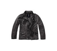 Brandit Kids Britannia Jacket schwarz, Größe XL/158-164, Baumwolle