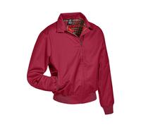 Allwetterjacke BRANDIT "Brandit Herren Lord Canterbury Jacket", Herren, Gr. 5XL, bordeaux, 65% Polyester, 35% Baumwolle, kariert, normal, amerikanischer Ausschnitt, Jacken (89980328-5XL) bordeaux