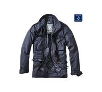 Allwetterjacke BRANDIT "Brandit Herren M-65 Field Jacket", Herren, Gr. 7XL, blau (navy), 80% Polyester, 20% Baumwolle, mehrfarbig, normal, amerikanischer Ausschnitt, Jacken (22293643-7XL) navy