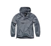 Allwetterjacke BRANDIT "Brandit Herren Summer Pull Over Jacket", Herren, Gr. 3XL, anthrazit, 100% Polyester, mehrfarbig, normal, ohne Ausschnitt, Jacken (26029657-XXXL) anthrazit