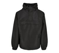 Allwetterjacke BRANDIT "Brandit Herren Summer Pull Over Jacket", Herren, Gr. 3XL, schwarz, 100% Polyester, mehrfarbig, normal, ohne Ausschnitt, Jacken (41201960-XXXL) schwarz