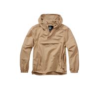 Allwetterjacke BRANDIT "Brandit Herren Summer Pull Over Jacket", Herren, Gr. 4XL, camel, 100% Polyester, mehrfarbig, normal, ohne Ausschnitt, Jacken (88223916-4XL) camel