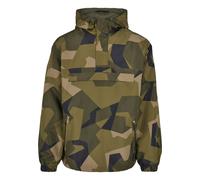 Allwetterjacke BRANDIT "Brandit Herren Summer Pull Over Jacket", Herren, Gr. L, swedisch camo, 100% Polyester, mehrfarbig, normal, ohne Ausschnitt, Jacken (23032741-L) swedisch camo