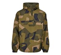 Allwetterjacke BRANDIT "Brandit Herren Summer Pull Over Jacket", Herren, Gr. M, swedisch camo, 100% Polyester, mehrfarbig, normal, ohne Ausschnitt, Jacken (23032741-M) swedisch camo