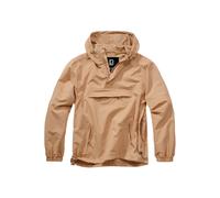 Allwetterjacke BRANDIT "Brandit Herren Summer Pull Over Jacket", Herren, Gr. S, camel, 100% Polyester, mehrfarbig, normal, ohne Ausschnitt, Jacken (88223916-S) camel