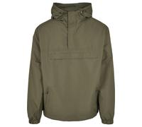 Allwetterjacke BRANDIT "Brandit Herren Summer Pull Over Jacket", Herren, Gr. XL, olive, 100% Polyester, mehrfarbig, normal, ohne Ausschnitt, Jacken (13956409-XL) olive