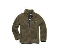 Allwetterjacke BRANDIT "Brandit Herren Teddyfleece Jacket", Herren, Gr. S, olive, 100% Polyester, mehrfarbig, normal, amerikanischer Ausschnitt, Jacken (94180161-S) olive