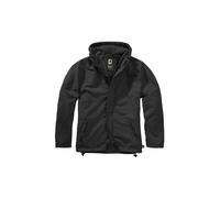 Allwetterjacke BRANDIT "Brandit Herren Windbreaker Frontzip", Herren, Gr. 6XL, schwarz, 100% Polyester, unifarben, normal, ohne Ausschnitt, Jacken (13170247-6XL) schwarz