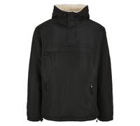 Allwetterjacke BRANDIT "Brandit Herren Windbreaker Sherpa", Herren, Gr. 4XL, schwarz, 80% Elastodien, 20% Polyester, mehrfarbig, normal, ohne Ausschnitt, Jacken (31542445-4XL) schwarz