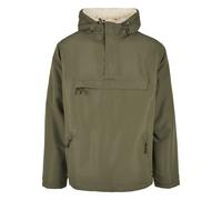Allwetterjacke BRANDIT "Brandit Herren Windbreaker Sherpa", Herren, Gr. 5XL, grün (olive), 80% Elastodien, 20% Polyester, mehrfarbig, normal, ohne Ausschnitt, Jacken (84722526-5XL) olive