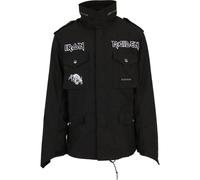 Allwetterjacke BRANDIT "Brandit IRM M65 Jacket", Damen, Gr. 5XL, schwarz, 80% Polyester, 20% Baumwolle, mehrfarbig, normal, amerikanischer Ausschnitt, Jacken (48269627-5XL) schwarz