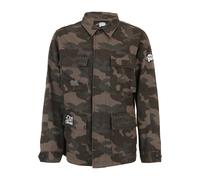 Allwetterjacke BRANDIT "Brandit Ozzy BDU Jacket", Herren, Gr. 4XL, grün (schwarzcamo), 100% Baumwolle, mehrfarbig, normal, amerikanischer Ausschnitt, Jacken (74398501-4XL) schwarzcamo
