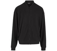 Allwetterjacke DEF "DEF DEF Milan Jacket", Herren, Gr. XXL, schwarz, 94% Polyester, 6% Elasthan, unifarben, normal, V-Ausschnitt, Jacken (73140522-XXL) schwarz
