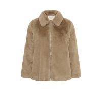 Allwetterjacke KAFFE CURVE "KAFFE Curve Jacke KCannison", Damen, Gr. 52, beige (cobblestone), Jacken (46553112-52) cobblestone