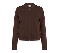 Allwetterjacke KAFFE "Damen Jacke KAlea", Damen, Gr. 44, braun (coffee bean), Obermaterial: 38% Polyester PES. 30% Baumwolle CO. 30% Viskose CV. 2% Elasthan EL., Jacken (85220828-44) coffee bean