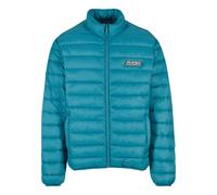 Allwetterjacke KARL KANI "Karl Kani Karl Kani Sport Patch Light Puffer Jacket", Herren, Gr. XL, petrol, 100% Polyester, mehrfarbig, normal, amerikanischer Ausschnitt, Jacken (39969743-XL) petrol