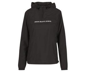 Allwetterjacke MISTERTEE "MisterTee Dream Believe Achieve Ladies Basic Pull Over Jacket", Damen, Gr. L, schwarz, 100% Polyester, mehrfarbig, normal, ohne Ausschnitt, Jacken (51242716-L) schwarz
