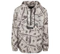 Allwetterjacke MISTERTEE "MisterTee Herren Mister Tee Dollar Windbreaker", Herren, Gr. L, sand, 100% Polyester, unifarben, normal, Rundhals, Jacken (20012067-L) sand
