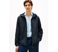 Allwetterjacke TOMMY HILFIGER "BRANDED HOODED", Herren, Gr. XXL, schwarz (desert sky), Web, Obermaterial: 100% Polyester, unifarben, regular fit normal, Rundhals, eingesetzt abgesteppte Kante, Jacken,