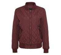 Urban Classics Frauen Übergangsjacke Diamond Quilt Nylon in rot S rot