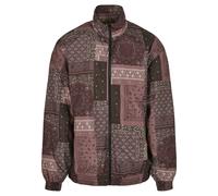 Urban Classics Herren Jacke 90´s Track Jacket bandana aop M