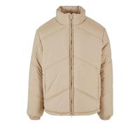 Urban Classics Arrow Puffer Jacket in Gr. 5XL in Beige