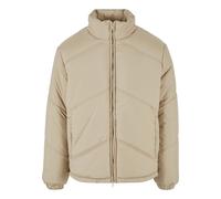 Allwetterjacke URBAN CLASSICS "Urban Classics Herren Arrow Puffer Jacket", Herren, Gr. S, wetsand, 100% Polyester, unifarben, normal, amerikanischer Ausschnitt, Jacken (16842328-S) wetsand