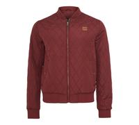 Urban Classics Diamond Quilt Nylon Jacket in Gr. S in Rot