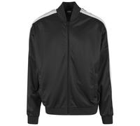 Allwetterjacke URBAN CLASSICS "Urban Classics Tennis Core Jacket", Herren, Gr. XXL, schwarz, 100% Polyester, mehrfarbig, normal, V-Ausschnitt, Jacken (66909350-XXL) schwarz