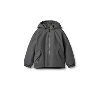 Allwetterjacke WHEAT "WHEAT Jacket Svende", Jungen, Gr. 110, schwarz sea, 100% Polyester, mehrfarbig, normal, ohne Ausschnitt, Jacken (56577106-110) schwarz sea