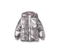 Allwetterjacke WHEAT "WHEAT Puffer Jacket Eli", Mädchen, Gr. 104, silber (silber flower meadow), 100% Polyester, mehrfarbig, normal, ohne Ausschnitt, Jacken, atmungsaktiv (17581968-104) silber flower