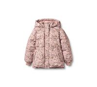 Allwetterjacke WHEAT "WHEAT Puffer Jacket Eli", Mädchen, Gr. 98, rose powder flowers, 100% Polyester, mehrfarbig, normal, ohne Ausschnitt, Jacken (52661423-98) rose powder flowers