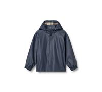 Allwetterjacke WHEAT "WHEAT Rainwear Chardy Jacket", Mädchen, Gr. 110, ink, 55% Polyester, 45% Polyurethan, unifarben, normal, ohne Ausschnitt, Jacken, reflektierend (67411160-110) ink