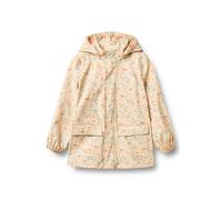 Allwetterjacke WHEAT "WHEAT Rainwear Ollo Jacket", Mädchen, Gr. 98, flowers and seashells, 55% Polyester, 45% Polyurethan, mehrfarbig, normal, ohne Ausschnitt, Jacken, reflektierend (73050361-98) flow