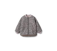 Allwetterjacke WHEAT "WHEAT Reversible Thermo Jacket Lake", Mädchen, Gr. 98, bunt (schwarz sea flowers), 100% Polyester, mehrfarbig, normal, amerikanischer Ausschnitt, Jacken, wasserabweisend (9593371
