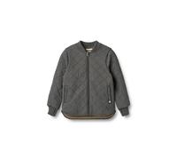 Allwetterjacke WHEAT "WHEAT Thermo Jacket Benni", Jungen, Gr. 122, grau (schwarz sea), 100% Polyester, mehrfarbig, normal, amerikanischer Ausschnitt, Jacken, reflektierend (76318701-122) schwarz sea