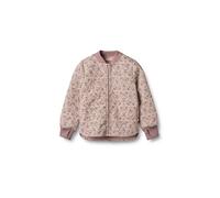 Allwetterjacke WHEAT "WHEAT Thermo Jacket Loui", Mädchen, Gr. 110, rose dust tapestry, 100% Polyester, mehrfarbig, normal, amerikanischer Ausschnitt, Jacken (50795533-110) rose dust tapestry