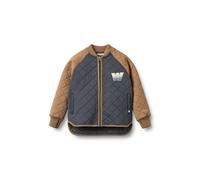 Allwetterjacke WHEAT "WHEAT Thermo Jacket Sylvester", Jungen, Gr. 128, blau (ink), 100% Polyester, mehrfarbig, normal, amerikanischer Ausschnitt, Jacken, reflektierend (51340221-128) ink