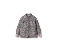 Allwetterjacke WHEAT "WHEAT Thermo Jacket Thilde", Mädchen, Gr. 104, schwarz sea flowers, 100% Polyester, mehrfarbig, normal, amerikanischer Ausschnitt, Jacken, reflektierend (55018655-104) schwarz se